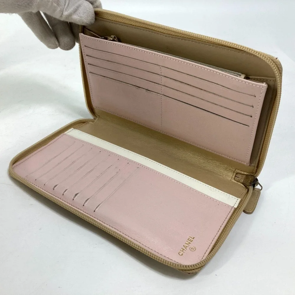 CHANEL Gold Wallet